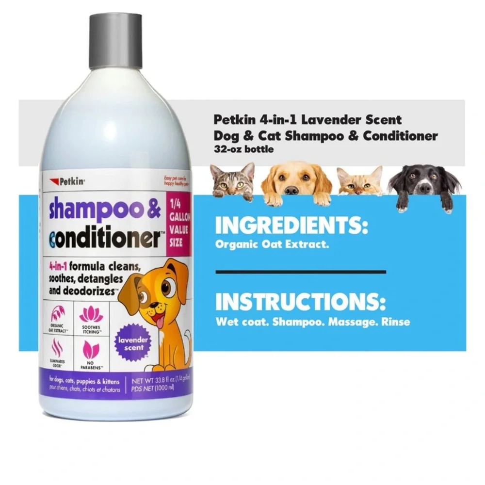 Petkin Shampoo & Conditioner